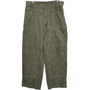 Men's No Boundaries Corduroy Double Knee Carpenter Baggy Pants 30x31 (32x30)